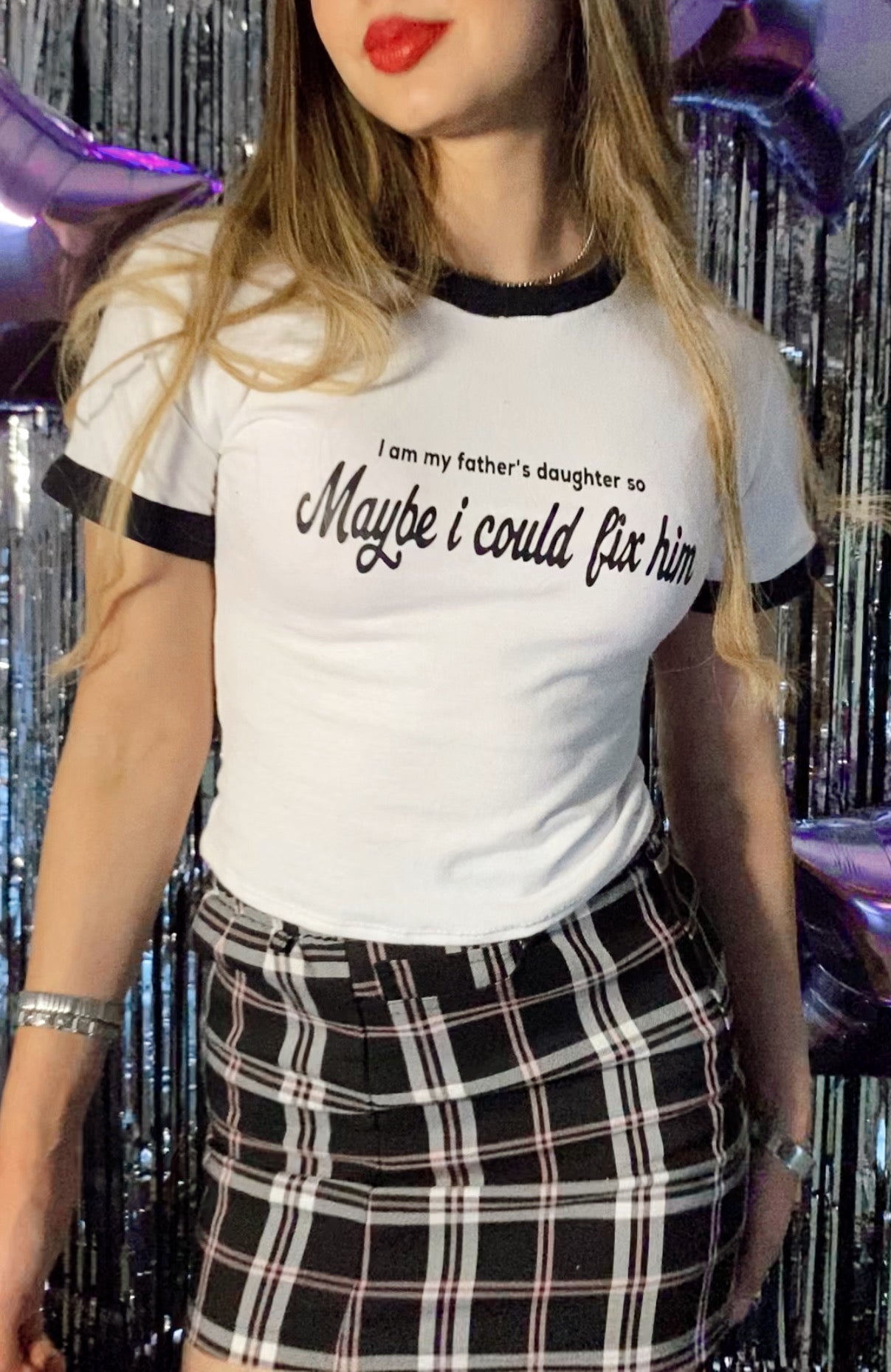 Father’s Daughter ringer tee