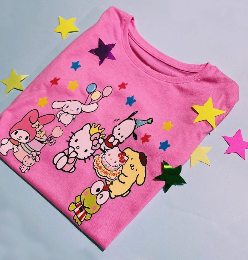 Kitty birthday tee