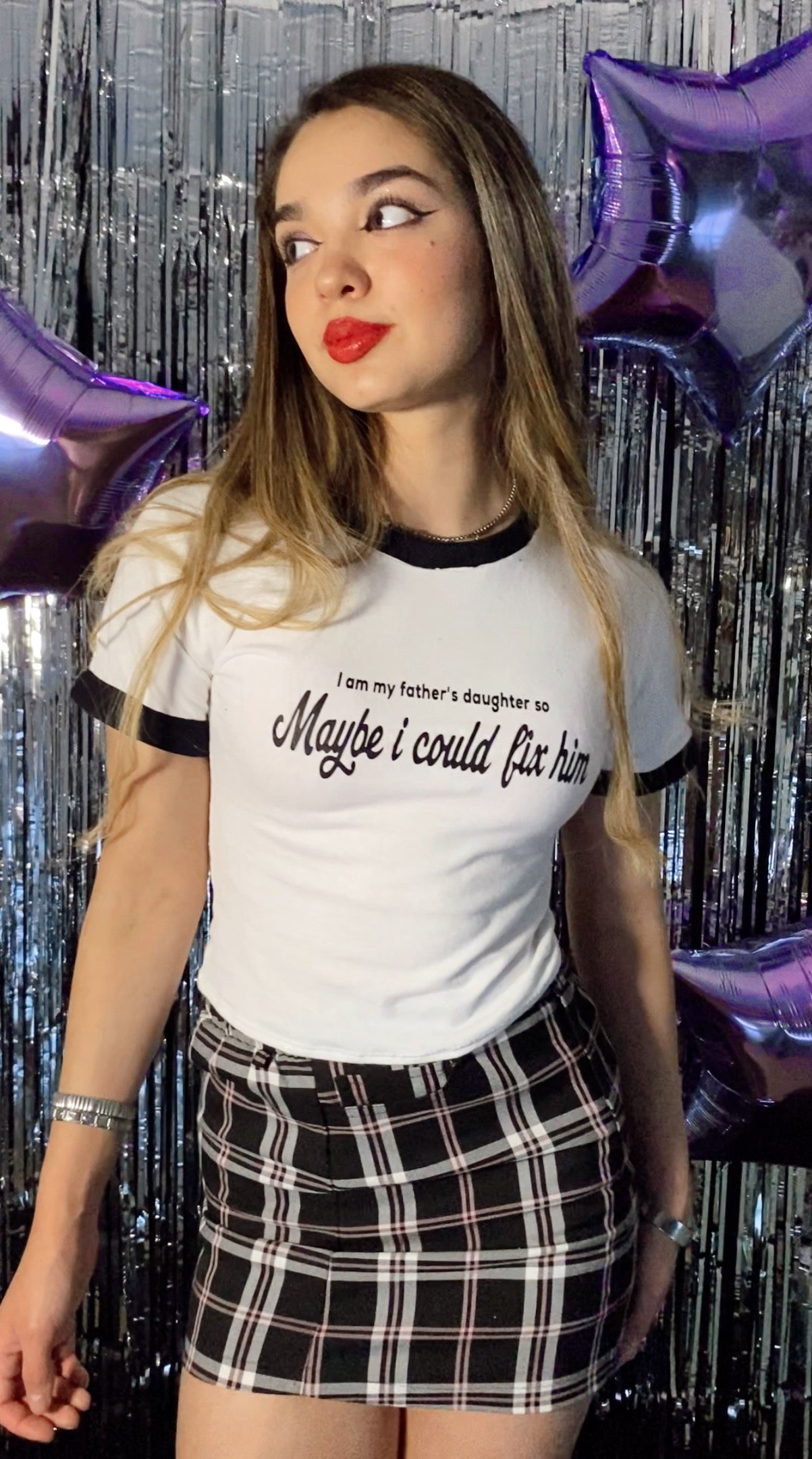 Father’s Daughter ringer tee