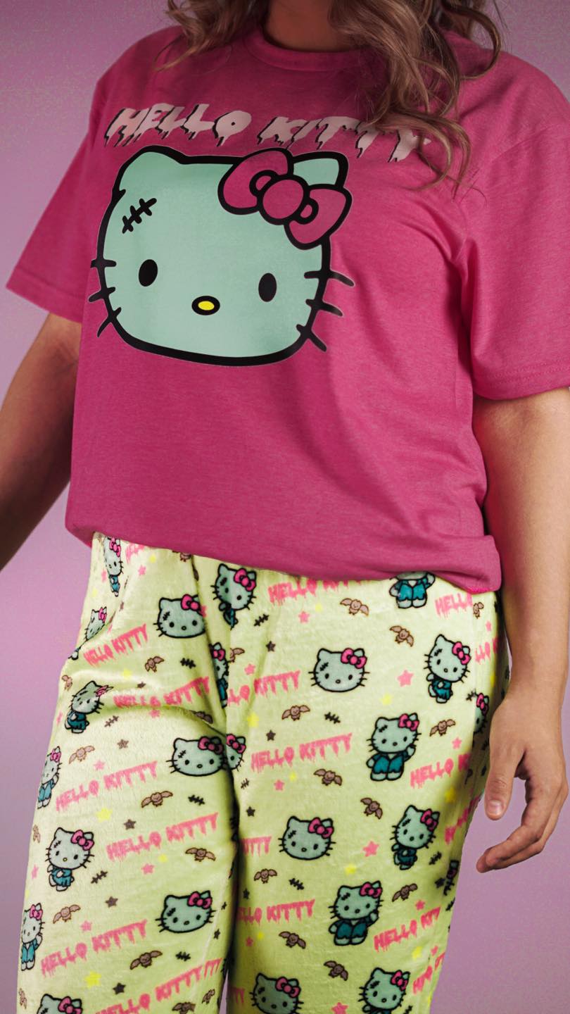 Hello Kitty as Frankenstein Pajama – Top