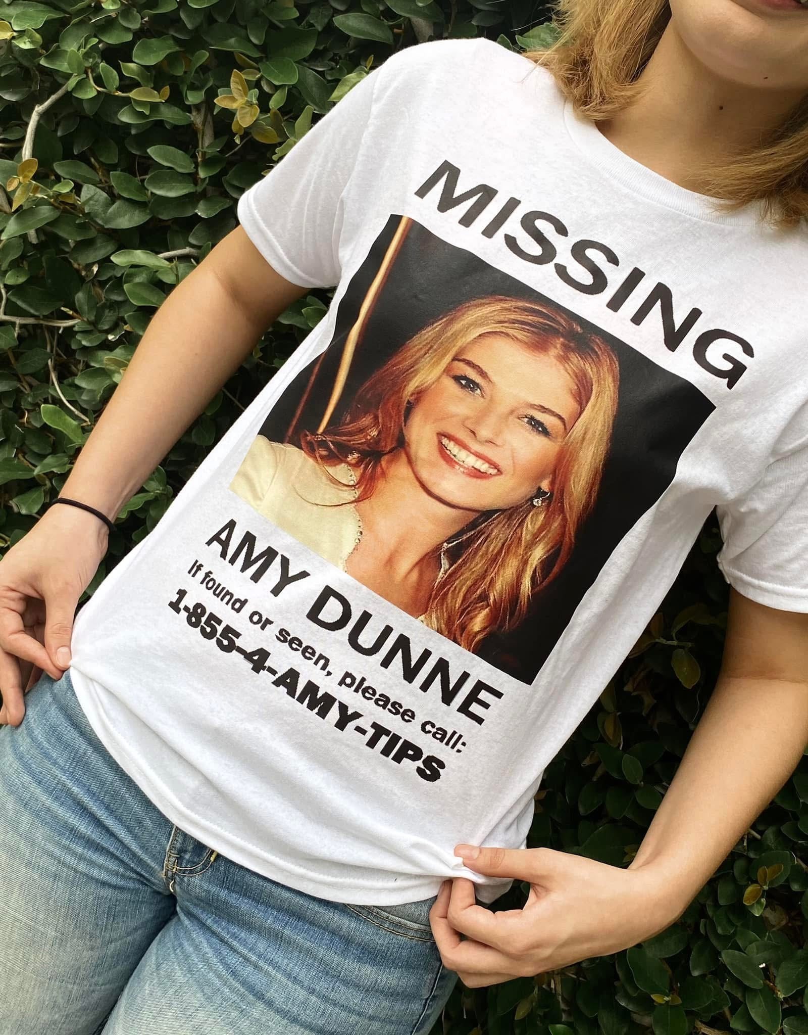 Missing Amy t-shirt