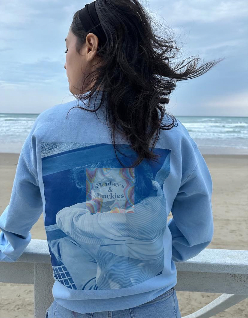 Blue tay sweatshirt