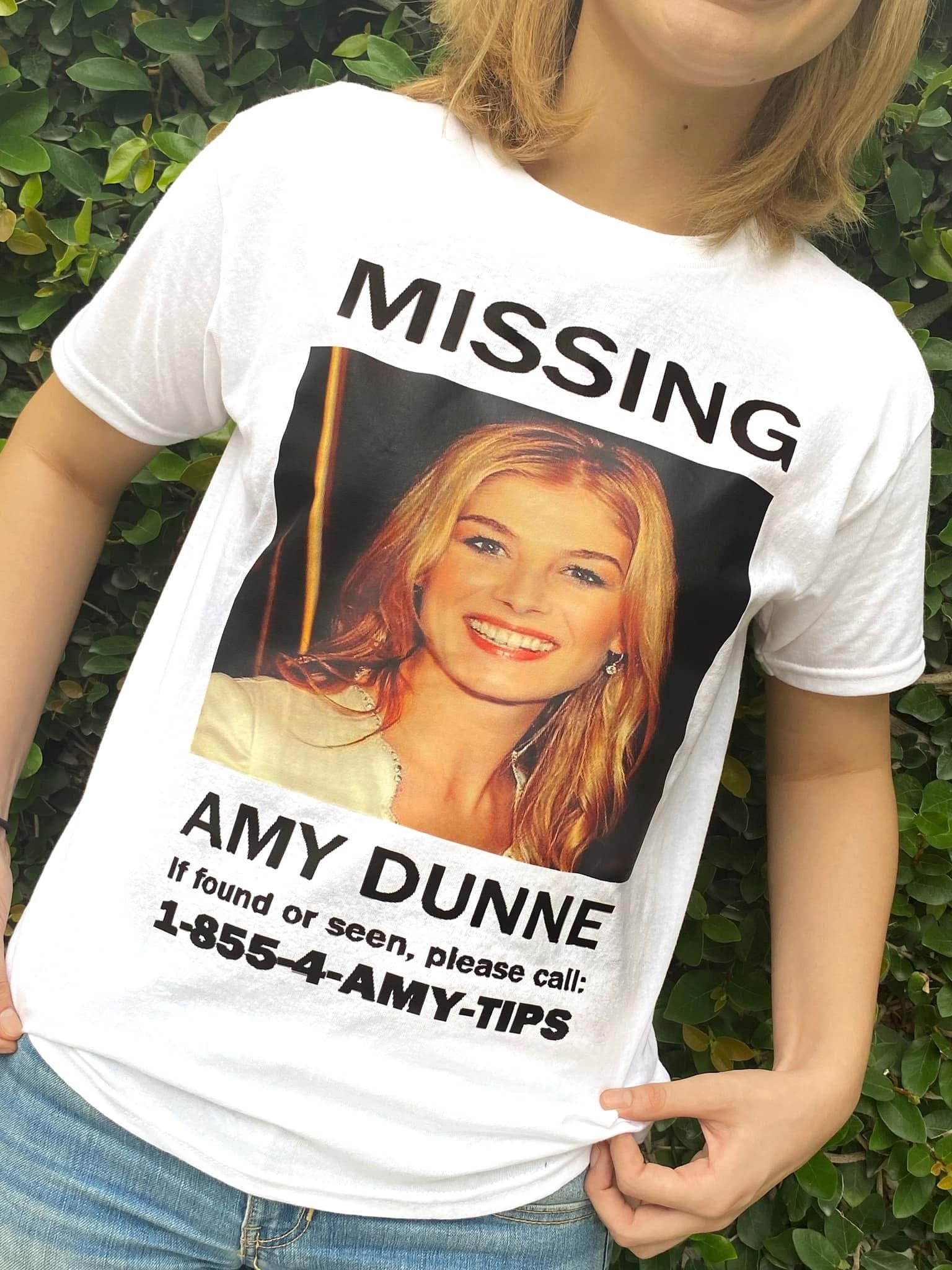 Missing Amy t-shirt