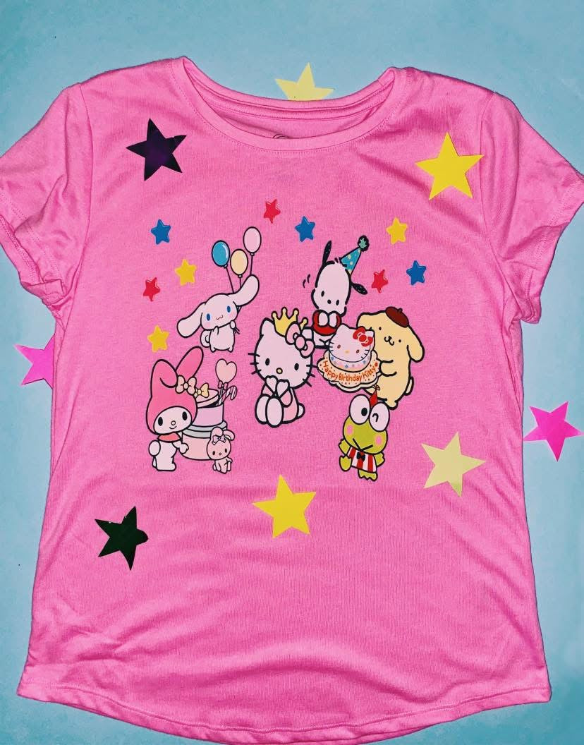 Kitty birthday tee