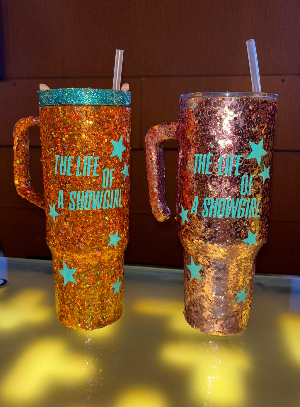 The life of a Showgirl Tumbler