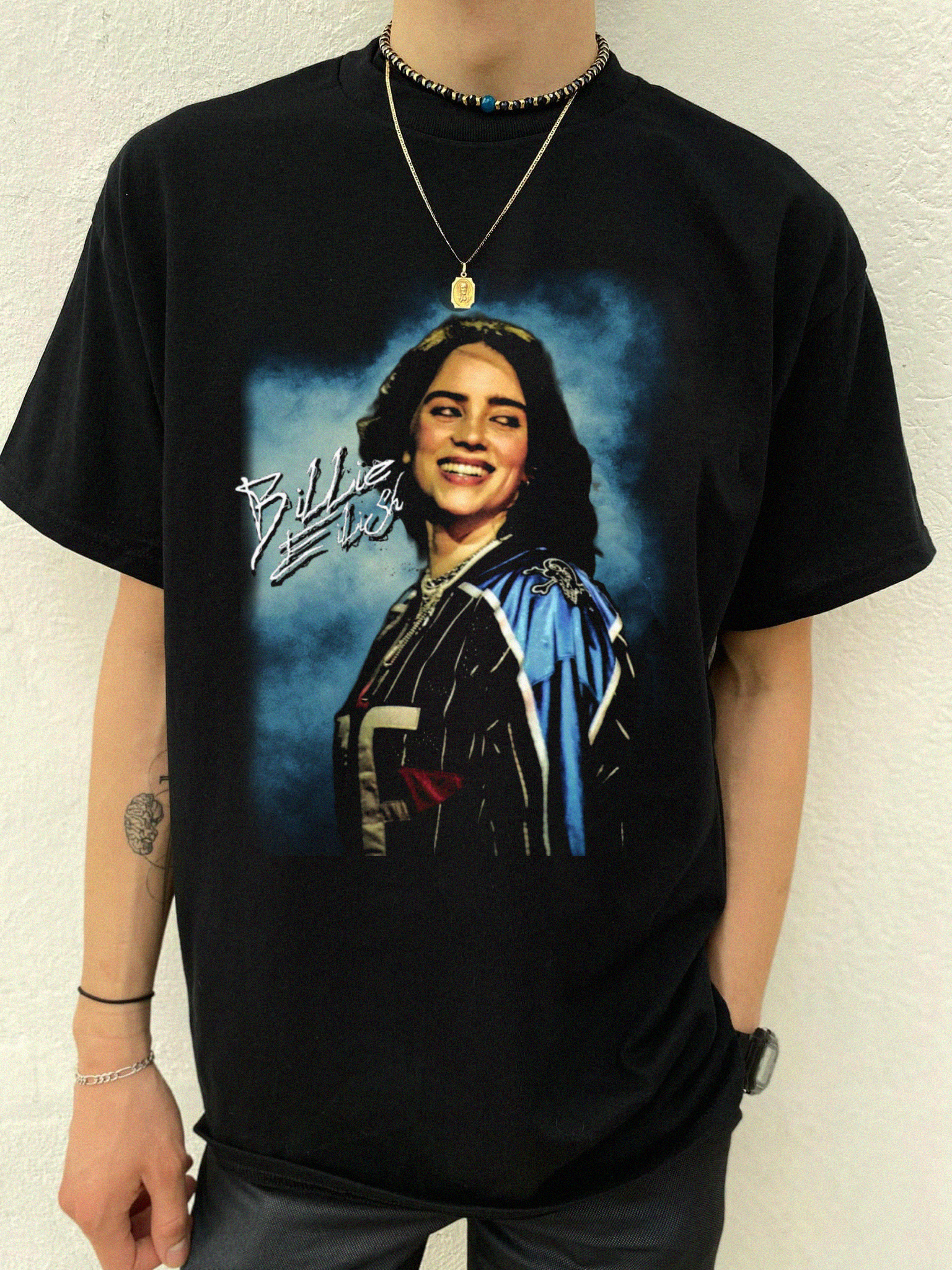 Billie blue haze tee