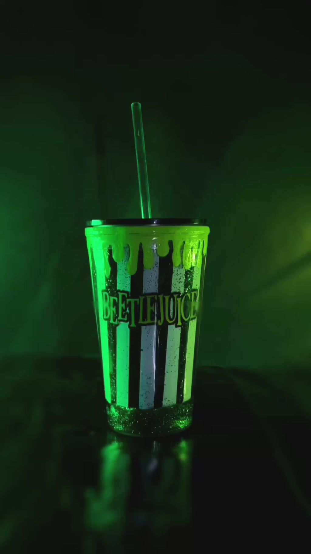 Beetlejuice tumbler