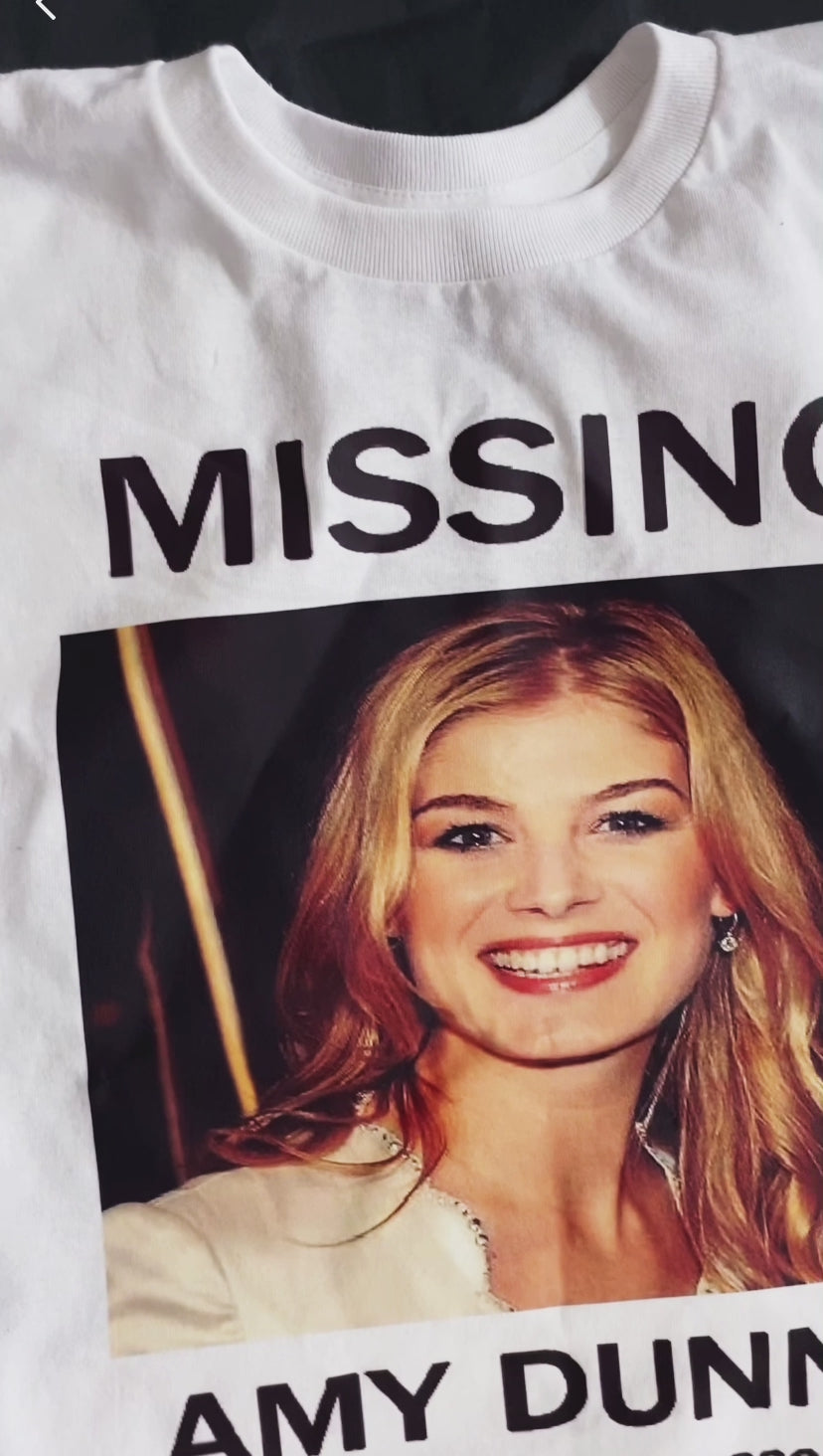 Missing Amy t-shirt