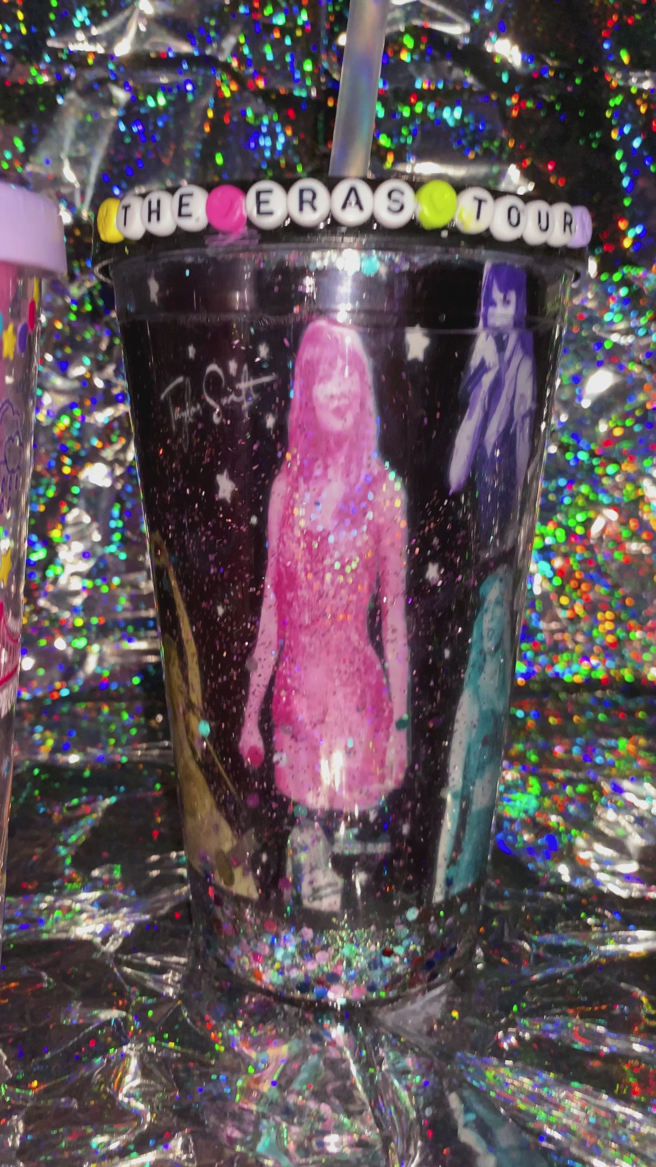 Sparkling night tumbler